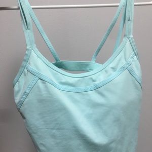 Sky blue lululemon tank top